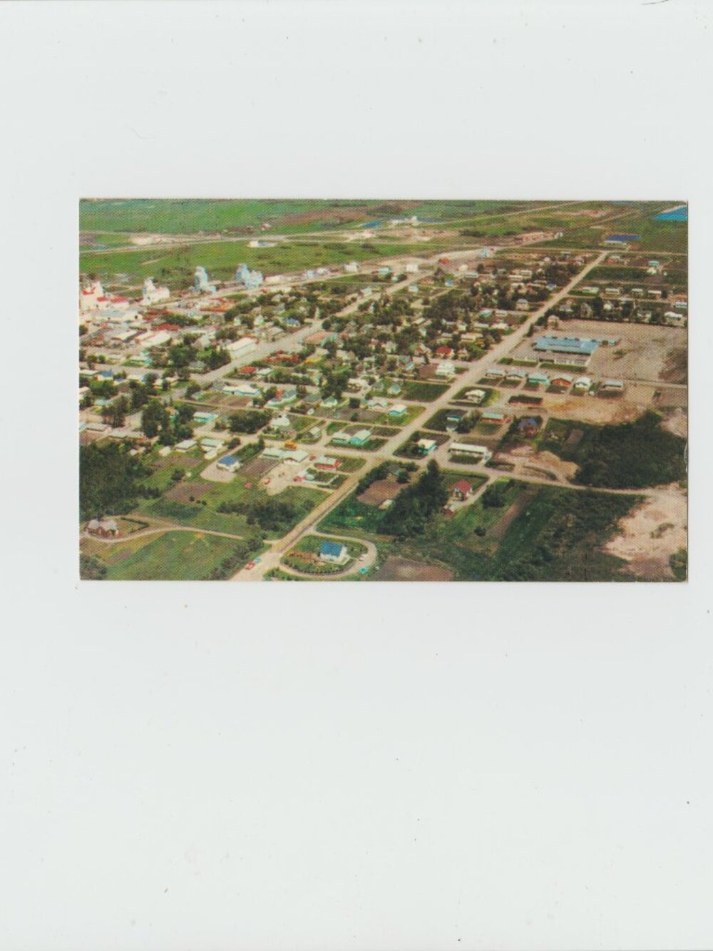 Whitewood, Saskatchewan The Heart OF The Lake Postcard